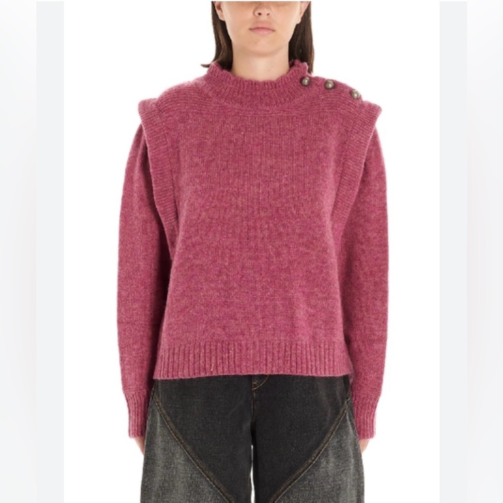 Isabel Marant Wool Meerya Sweater XS Pink Size 34